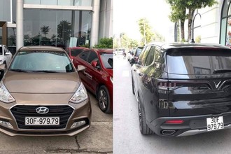 VinFast Lux và Hyundai Grand i10 trùng biển 'Thần Tài': Xe nào mang biển giả?