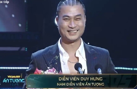 "Khương liều" Duy Hưng đoạt giải VTV Awards 2024