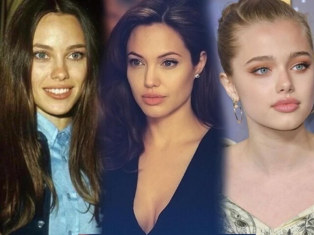 Gia đình Angelina Jolie sở hữu bộ gen cực phẩm, 3 đời từ bà ngoại đến cháu vẫn không hết đẹp