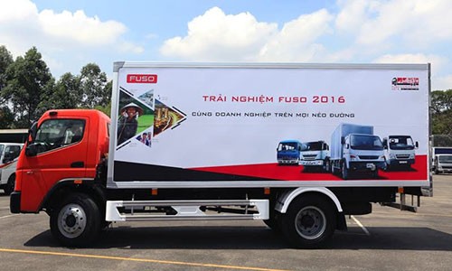 Hàng loạt xe mới xuất hiện tại "Trải nghiệm xe FUSO 2016"