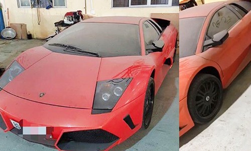 Siêu xe Lamborghini Murcielago tiền tỷ “vứt xó” ở Hà Nội