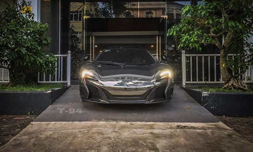 Cường Đô la đổi màu siêu xe McLaren 16 tỷ của Minh nhựa 