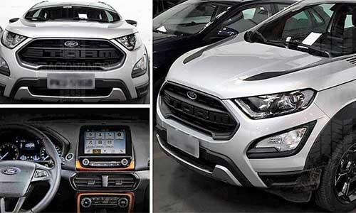 Xe crossover Ford EcoSport Storm lộ "ảnh nóng" cực ngầu