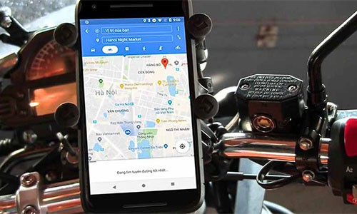 Google Maps ra mắt tùy chọn cho xe máy tại Việt Nam