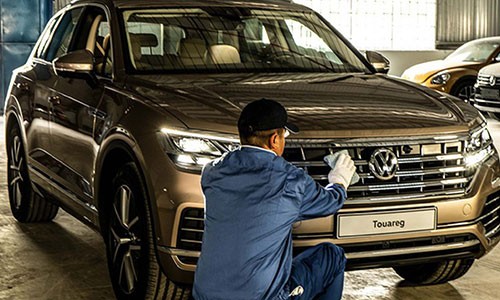 SUV Volkswagen Touareg 2019 về Việt Nam dự VMS 2018