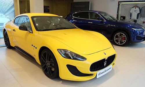 Cận cảnh Maserati GranTurismo Sport giá hơn 12 tỷ tại Sài Gòn