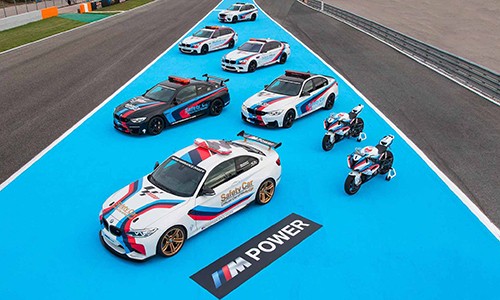 BMW "show hàng" dàn xe safety car cực chất tại MotoGP