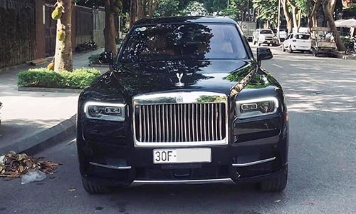 Xe Rolls-Royce Cullinan hơn 41 tỷ ra biển trắng ở Hà Nội 