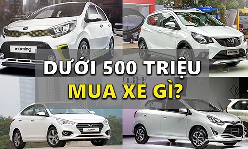 Những chiếc sedan giá rẻ dưới 500 triệu đồng tại Việt Nam 