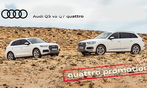 Audi Việt Nam giảm tới 300 triệu đồng cho Q5 và Q7