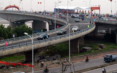 Hà Nội làm đường trên cao Ngã Tư Sở- Vĩnh Tuy