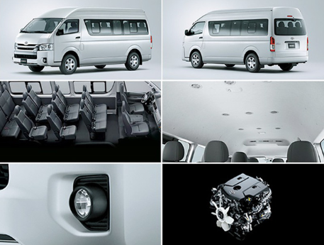 Toyota Việt Nam giới thiệu xe Hiace cải tiến 2018