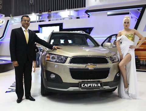 Khám phá sức mạnh của Chevrolet Captiva 2013