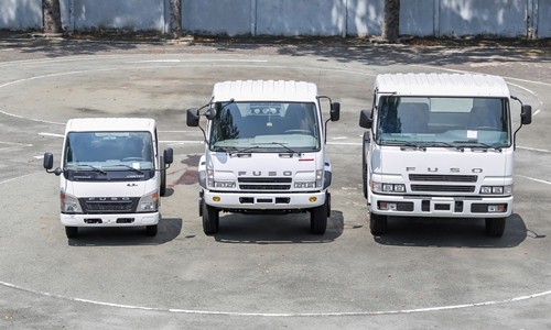 Chi tiết 3 mẫu xe tải đẹp Fuso lắp ráp tại VN