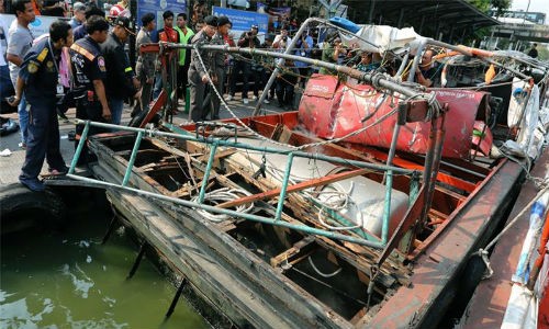 Nổ thuyền ở Bangkok: Số nạn nhân tăng lên 67 người