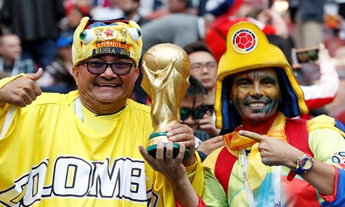 Tinh thần cuồng nhiệt World Cup 2018 của người hâm mộ thế giới