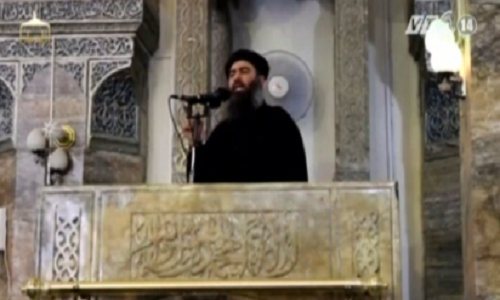 IS công bố clip thủ lĩnh Abu Bakr Al Baghdadi còn sống