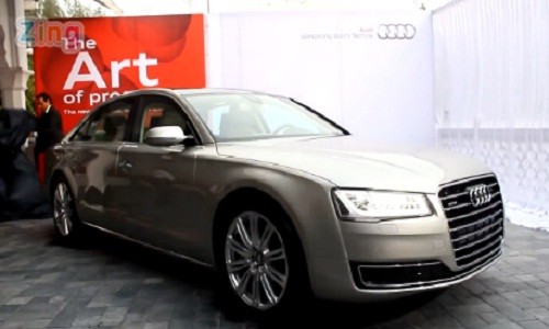 Soi chi tiết Audi A8L của Hồ Ngọc Hà gây tai nạn