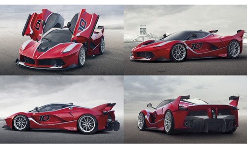 Mãnh thú “lai” Ferrari FXX K đầy khêu gợi đã lộ diện