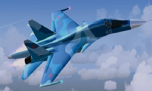 Chiêm ngưỡng sức mạnh hủy diệt của tiêm kích Su-34