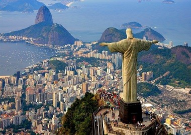 Ngắm đất nước Brazil từ trên cao