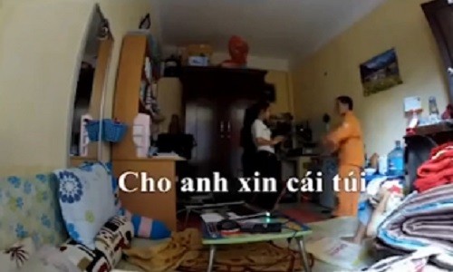 Camera giấu kín: Trộm vào khu nhà trọ