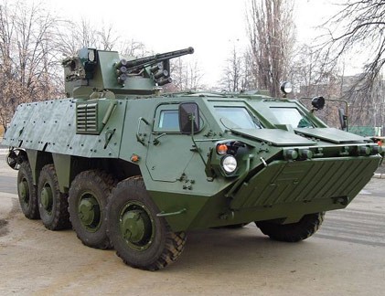 Ukraine hoàn thành phát triển xe bọc thép BTR-4E1