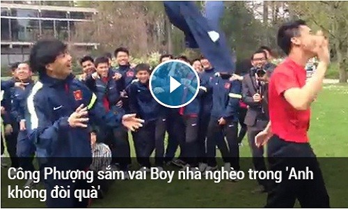 Công Phượng sắm vai boy nhà nghèo trong "Anh không đòi quà"