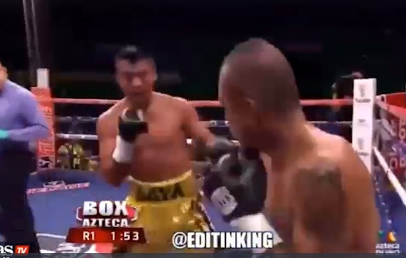 Video: Võ sĩ boxing đấm toàn trượt vẫn được trọng tài xử thắng knock-out 