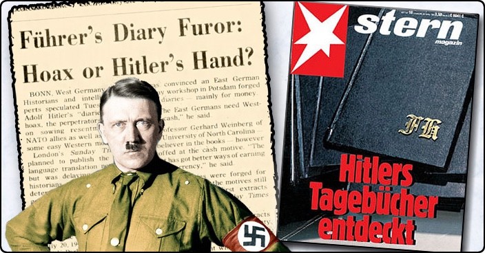 Vụ lừa đảo chấn động thế giới mang tên “Nhật ký của Hitler”