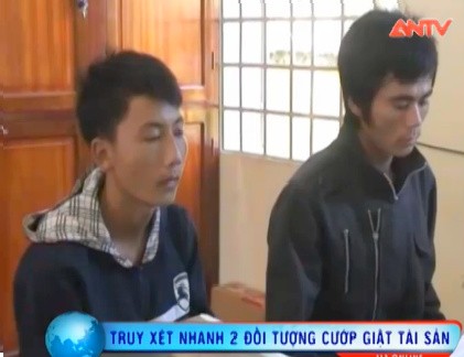 Đang vi vu hai anh em băng cướp bị tóm gọn