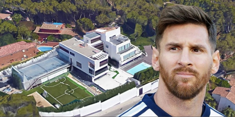 Hé lộ khối bất động sản đồ sộ của Lionel Messi