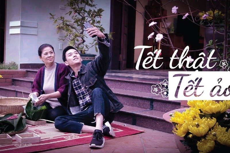 Video “Tết thật - Tết ảo” khiến nhiều người phải xem lại mình