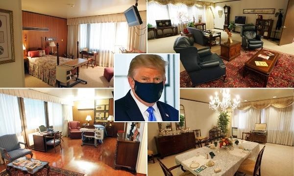 Công nghệ VIP bên trong phòng điều trị COVID-19 của TT Donald Trump