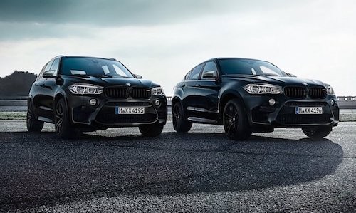 Chi tiết bộ đôi BMW X5M - X6M phiên bản Black Fire