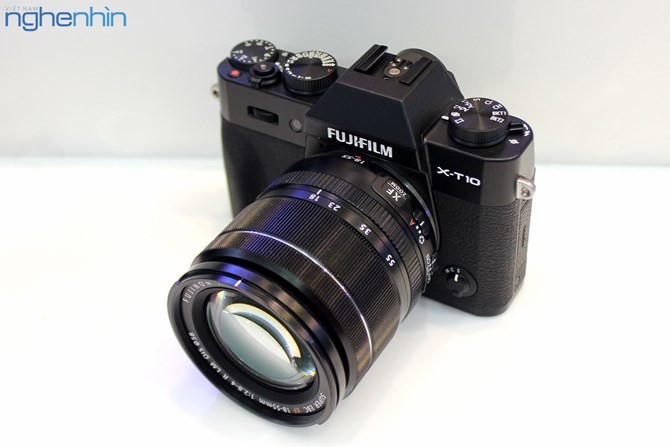 Cận cảnh máy ảnh Fujifilm X-T10: dáng cổ điển, chất hiện đại