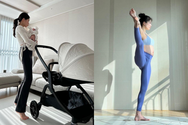 HLV Yoga hot nhất Hàn Quốc lộ bí kíp lấy lại vóc dáng sau sinh