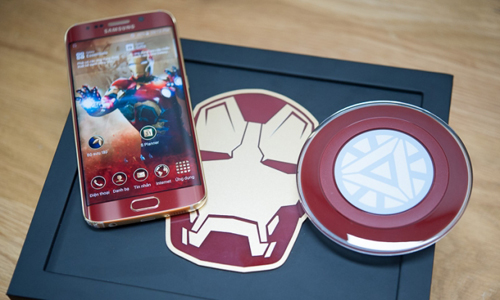 Đập hộp Galaxy S6 Edge "Iron Man" giá 60 triệu tại VN