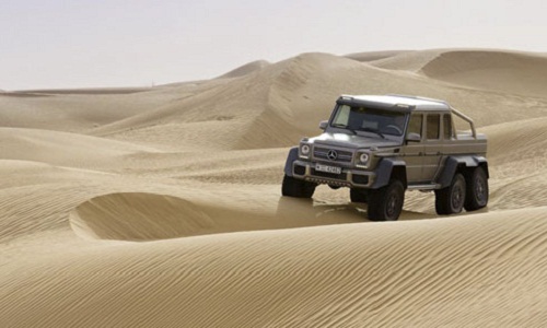 “Khủng long” G63 AMG 6x6 hot với giá gần 1 triệu USD