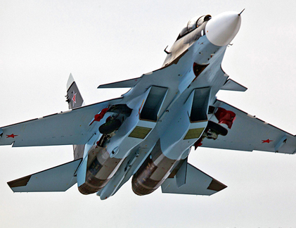 Cận cảnh tiêm kích Su-30SM “mới toanh” của Nga