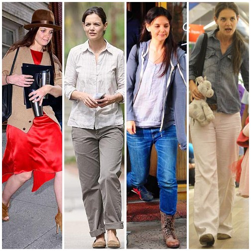 Katie Holmes - sao hạng A lôi thôi nhất Hollywood