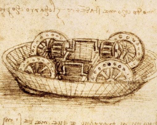 Tận mục những bản vẽ “kỳ dị” của Leonardo da Vinci