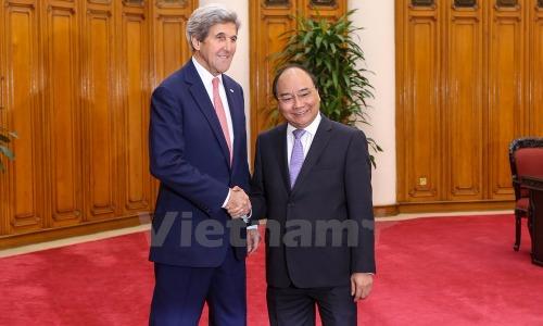 Hình ảnh ấn tượng về Ngoại trưởng Mỹ John Kerry tại Việt Nam