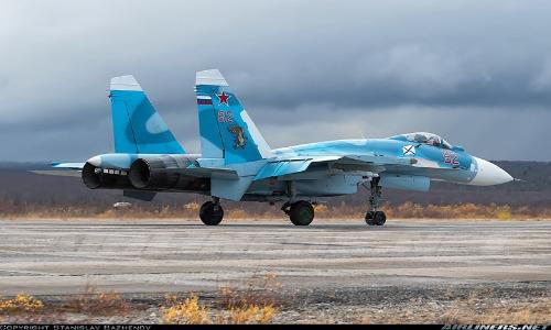 Sukhoi Su-33 "bảo bối" trên tàu sân bay của Nga