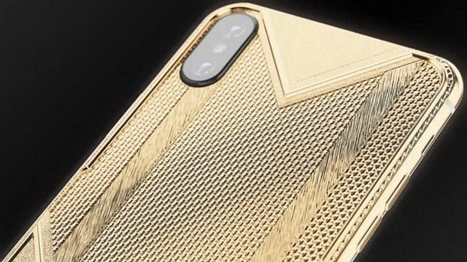 “Choáng ngợp” iPhone Xs Max dát vàng, nạm kim cương của giới siêu giàu