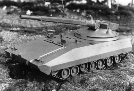 Người Nga có ý tưởng về siêu tăng Armata từ những năm 70