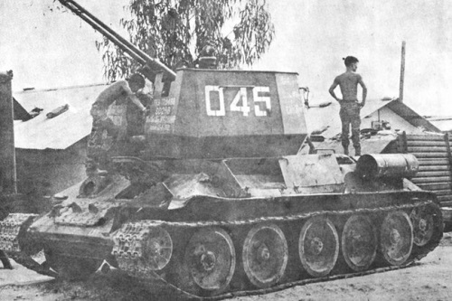 Việt Nam từng cải biên xe tăng T-34 thành… pháo phòng không tự hành