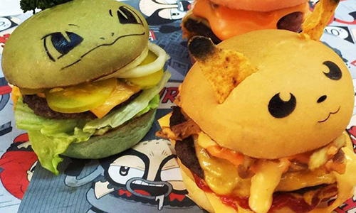 Bánh pokeburger cực dễ thương khiến giới trẻ phát cuồng