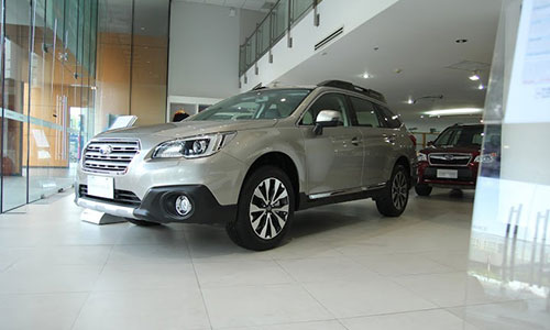 Cận cảnh Subaru Outback 2015 giá 1,6 tỷ đồng tại Việt Nam