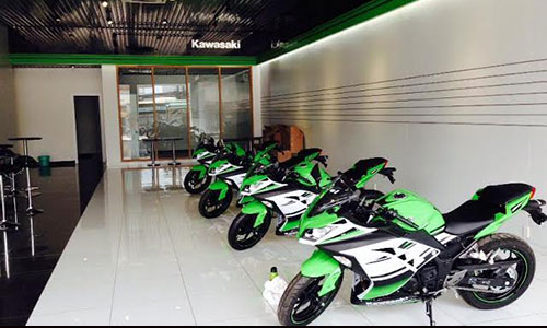 Kawasaki chuẩn bị khai trương Showroom 3S đầu tiên tại VN